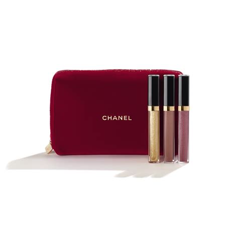 lip gloss trio chanel